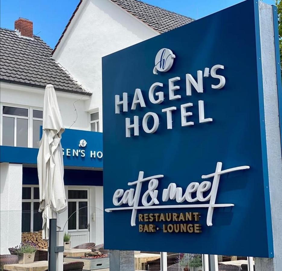 Hagen'S Hotel "Eat & Meet" Restaurant Bar Lounge ハーレン エクステリア 写真